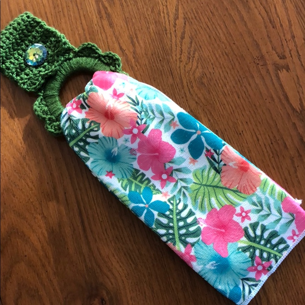 Kitchen towel hanger & microfiber kitchen towel.great gift idea